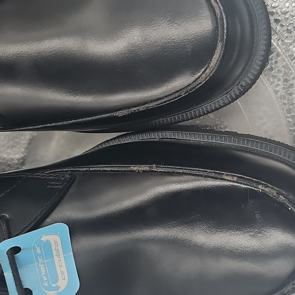 J Mens Dress Shoes Sz9.5 Black - Picture 6 of 9